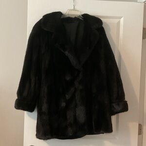 Elegant Black Women's Coat